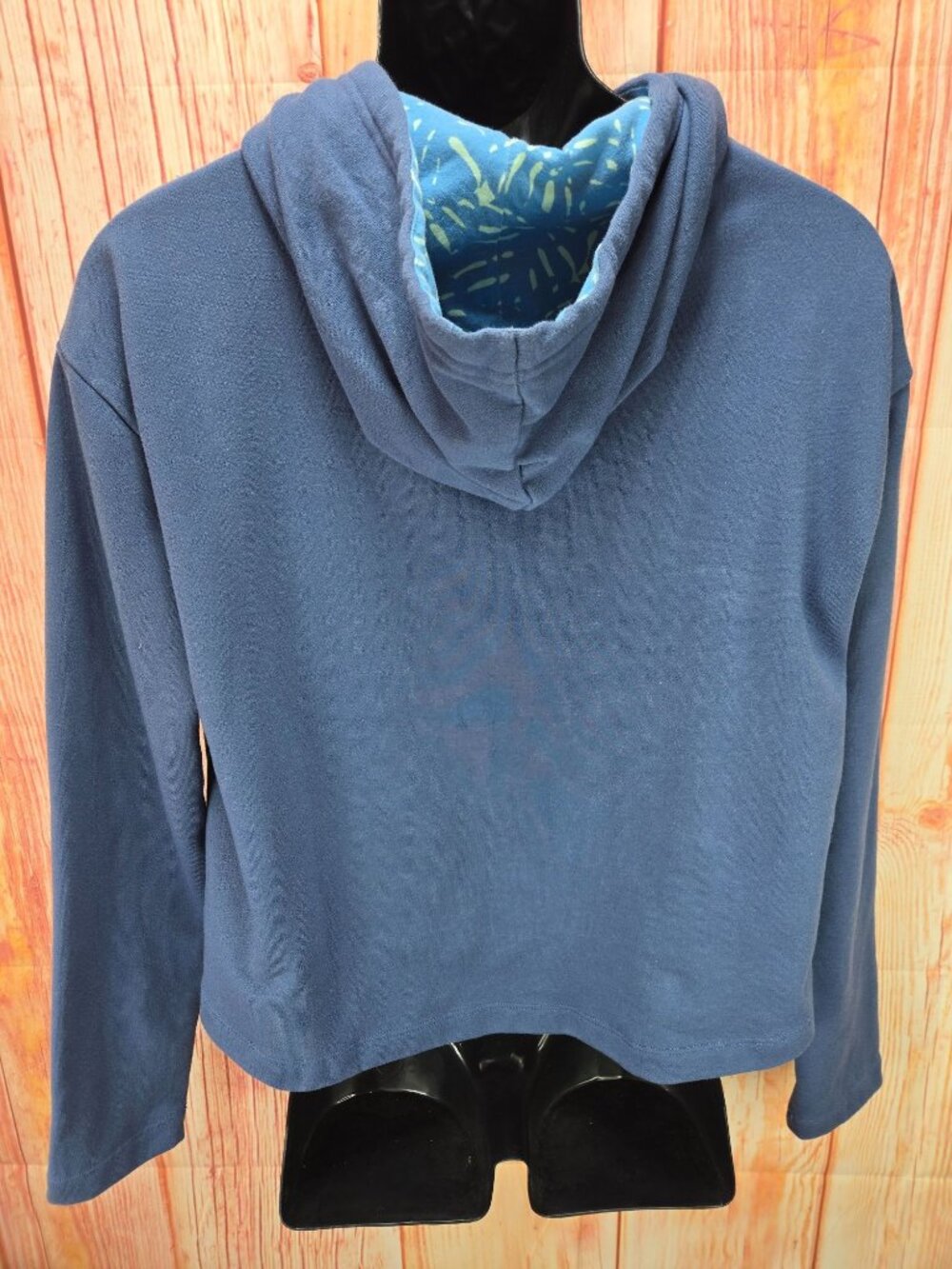 Southern Tide Womens Navy Cropped Hoodie Medium - Picture 2 of 7